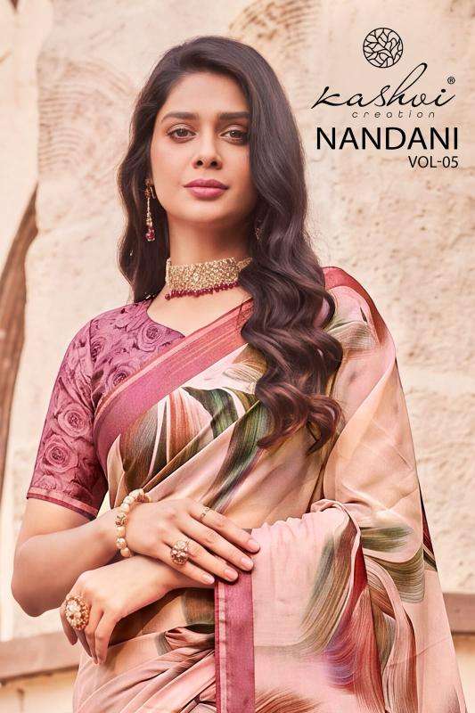 Kashvi nandani vol 5  Wholesale saree market in Anand