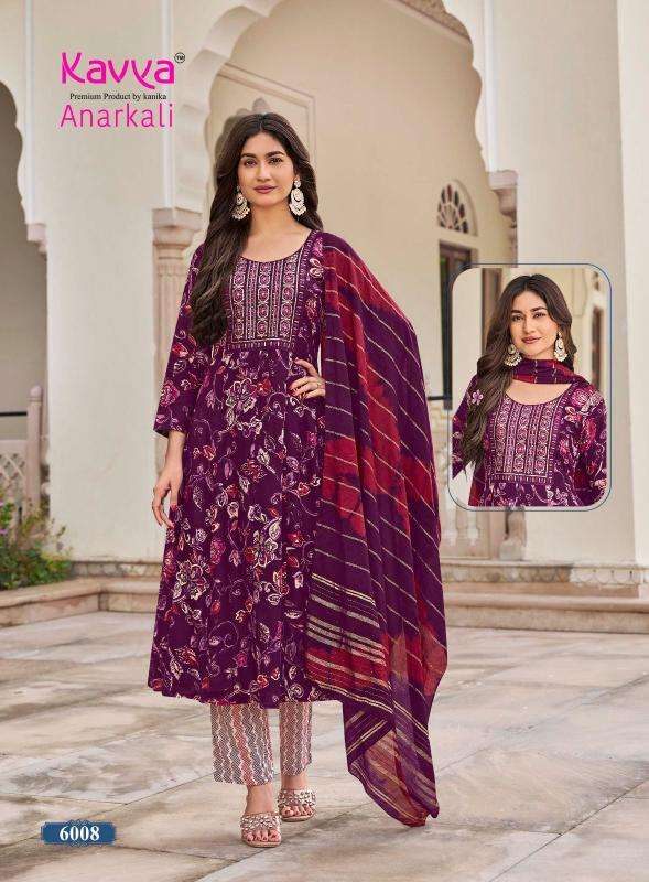 Kavya anarkali vol 6 Wholesale kurti suppliers in Navsari