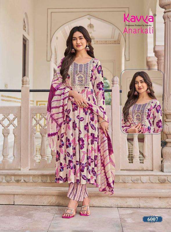 Kavya anarkali vol 6 Wholesale kurti suppliers in Navsari