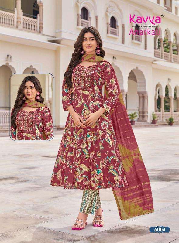 Kavya anarkali vol 6 Wholesale kurti suppliers in Navsari