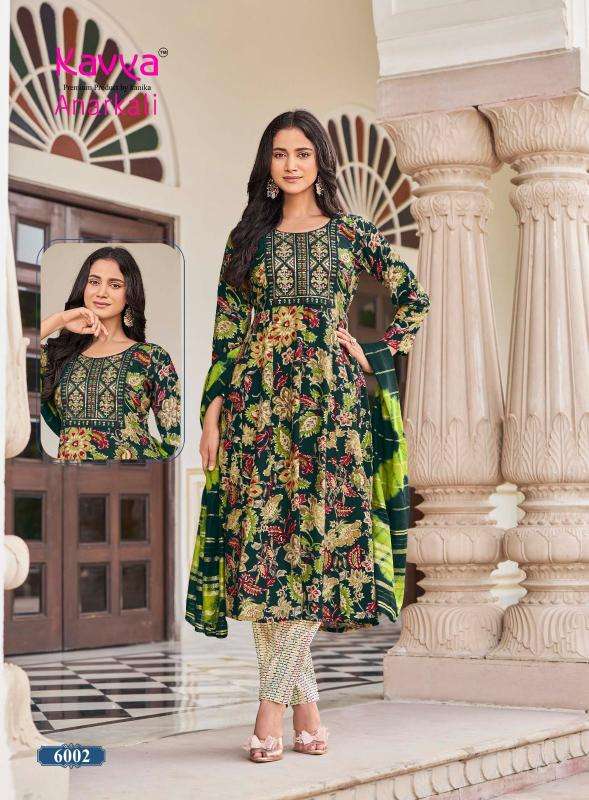 Kavya anarkali vol 6 Wholesale kurti suppliers in Navsari