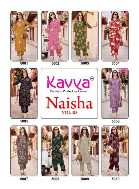 Kavya naisha vol-5  Wholesale kurti suppliers