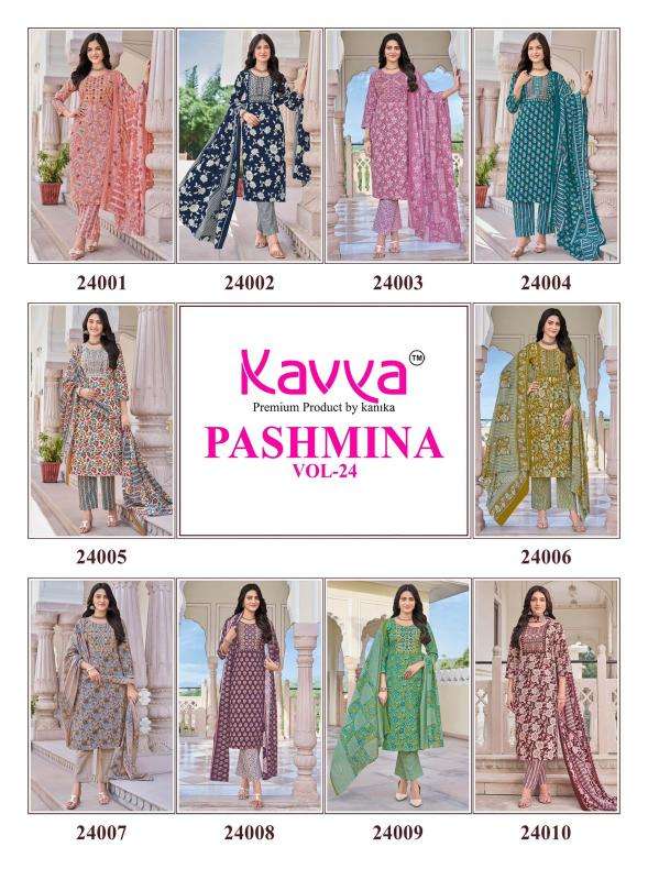 Kavya pashmina vol 24 Kurti manufacturers in Chhota Udaipur