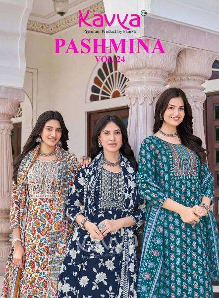 Kavya pashmina vol 24 Kurti manufacturers in Chhota Udaipur