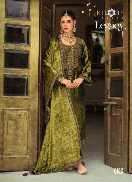 Kilory legacy velvet Wholesale clothing market