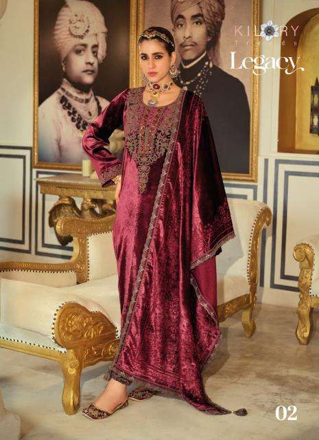 Kilory legacy velvet Wholesale clothing market
