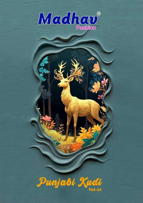 Madhav punjabi kudi vol 25 Bulk dress material manufacturers in Aravalli