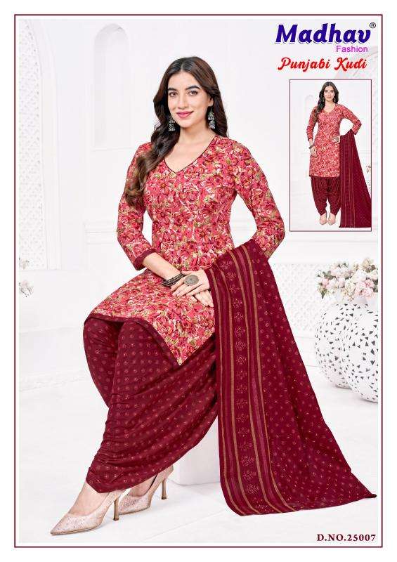 Madhav punjabi kudi vol 25 Bulk dress material manufacturers in Aravalli