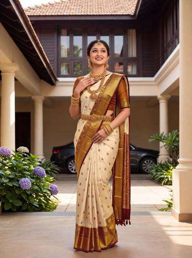 Malhar kanjivaram  Wholesale saree shop in Patan