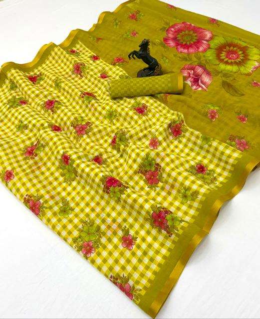 Malhar linen Saree wholesaler in Patan