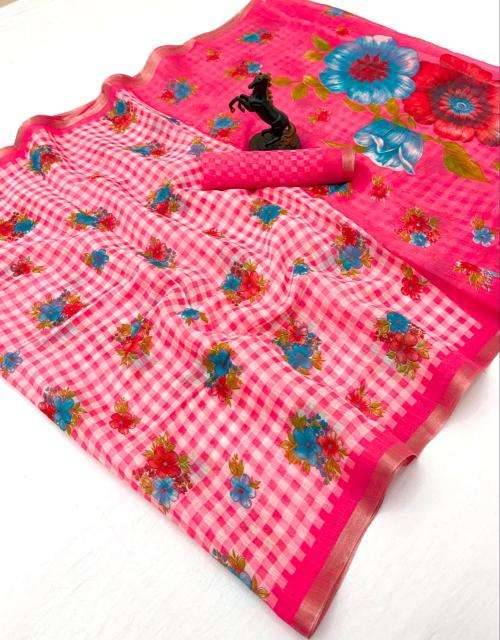 Malhar linen Saree wholesaler in Patan