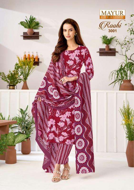 Mayur roohi vol 3  Market for dress materials