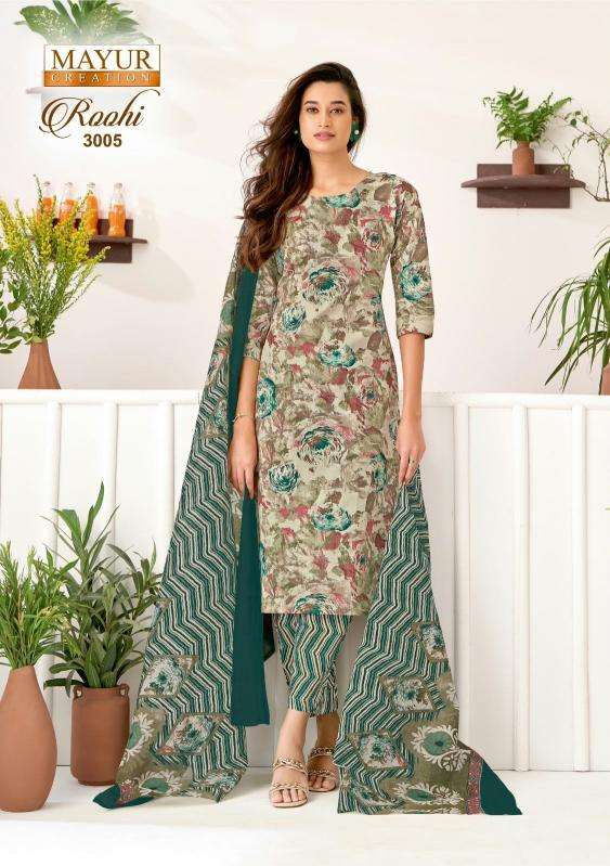 Mayur roohi vol 3  Market for dress materials