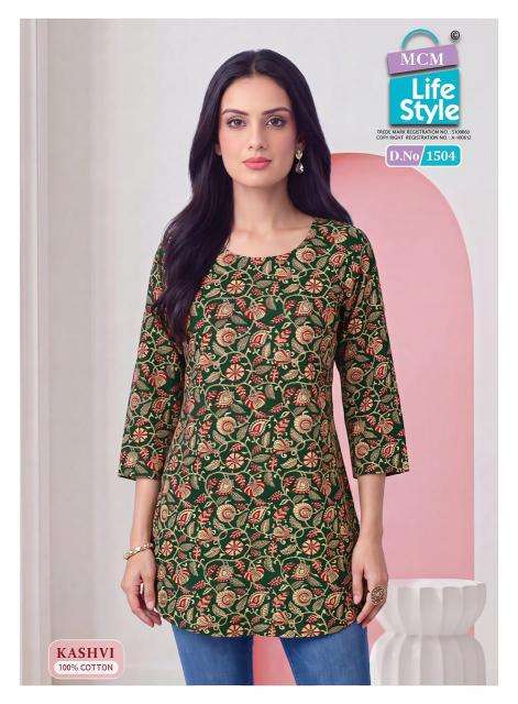 MCM kashvi vol-15 Wholesale kurtis in Porbandar