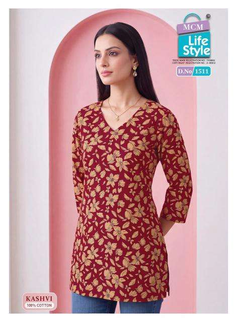MCM kashvi vol-15 Wholesale kurtis in Porbandar