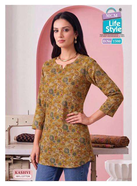 MCM kashvi vol-15 Wholesale kurtis in Porbandar