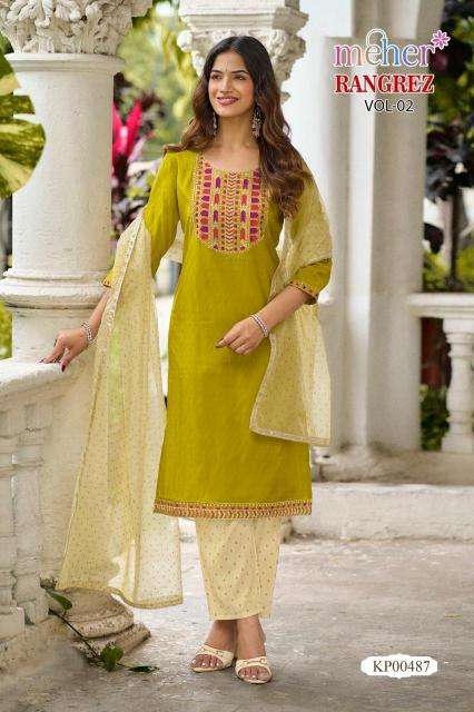 Meher rangrez vol 2 Wholesale clothing market in Amreli