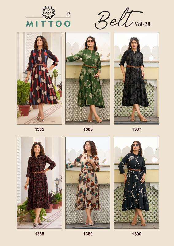 Mittoo belt vol 28 Bharuch kurti suppliers