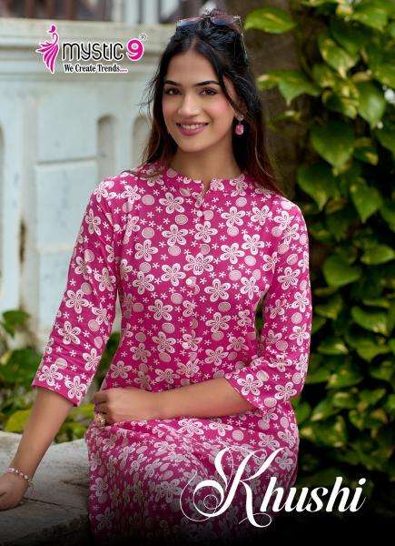 Mystic9 khushi vol 9  Latest kurti designs in Amreli