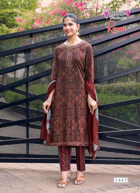 Mystic9 revati 1 Kurti wholesale market