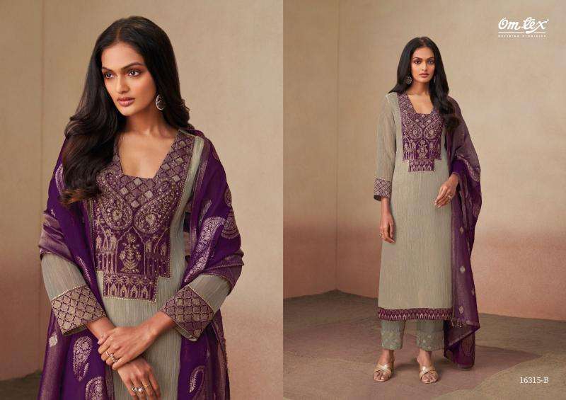 Omtex ganishkha Wholesale dress materials for sale in Navsari