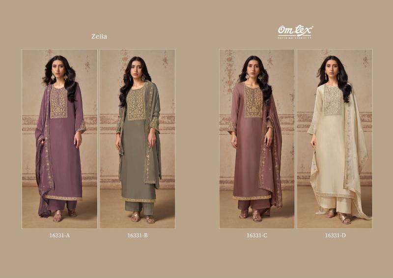 Omtex zelia Synthetic dress material wholesale in Bharuch