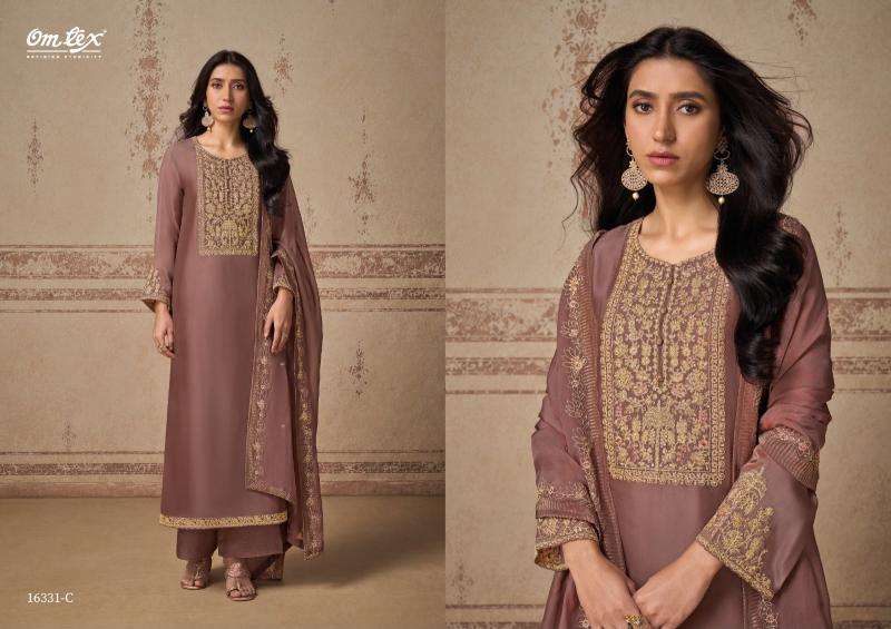 Omtex zelia Synthetic dress material wholesale in Bharuch