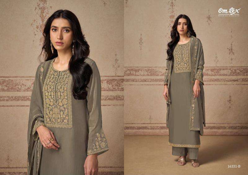 Omtex zelia Synthetic dress material wholesale in Bharuch