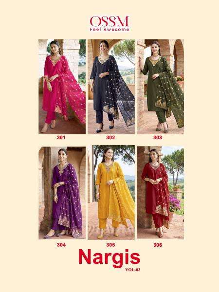 Ossm nargis vol 3 Wholesale kurtis online