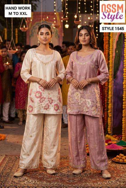 Ossm style 1545  Kurti exporters from Amreli