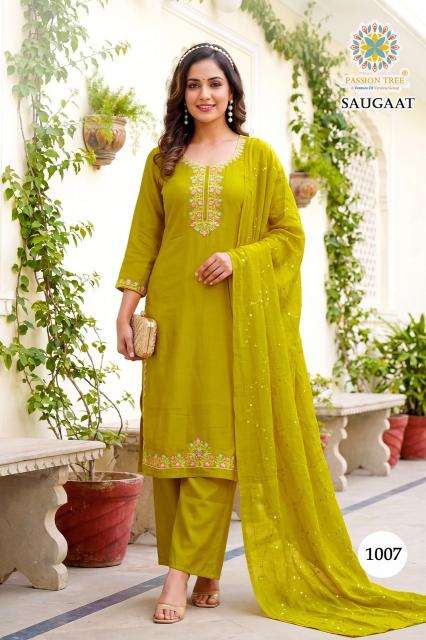 Passion tree saugaat vol-1 Wholesale kurtis in Bhavnagar
