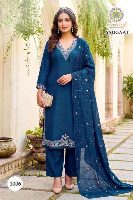 Passion tree saugaat vol-1 Wholesale kurtis in Bhavnagar