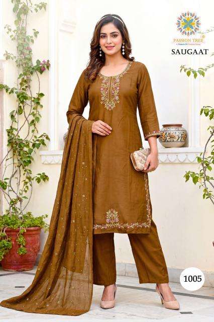 Passion tree saugaat vol-1 Wholesale kurtis in Bhavnagar