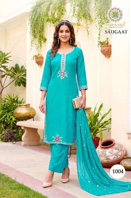 Passion tree saugaat vol-1 Wholesale kurtis in Bhavnagar