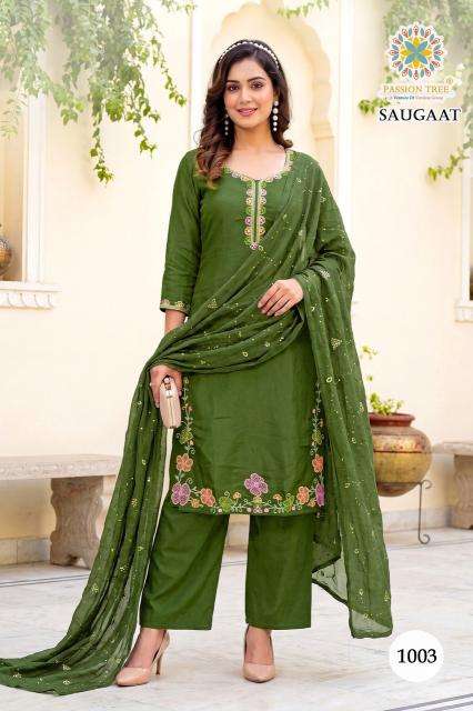 Passion tree saugaat vol-1 Wholesale kurtis in Bhavnagar