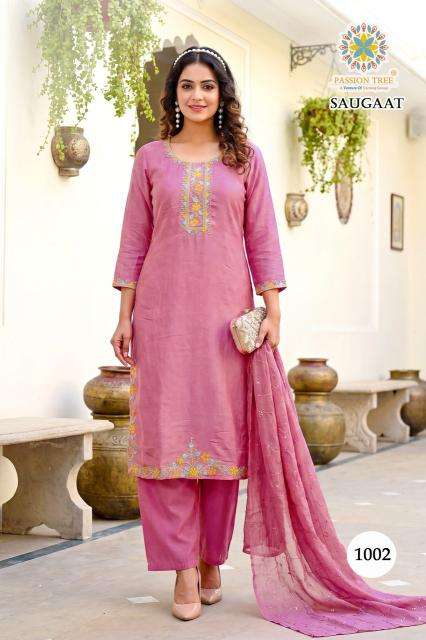 Passion tree saugaat vol-1 Wholesale kurtis in Bhavnagar