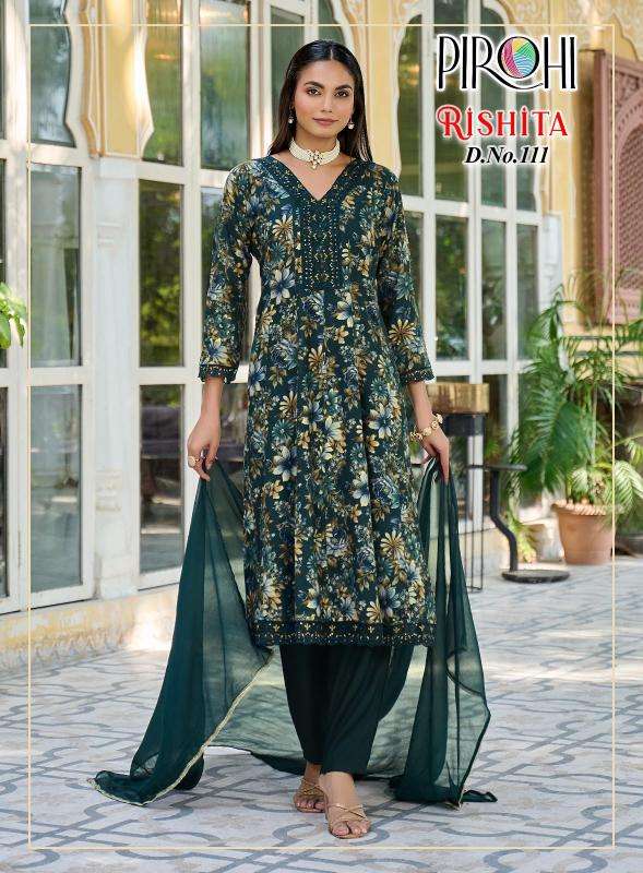 Pirohi rishita anarkali  Kurti manufacturers in Patan