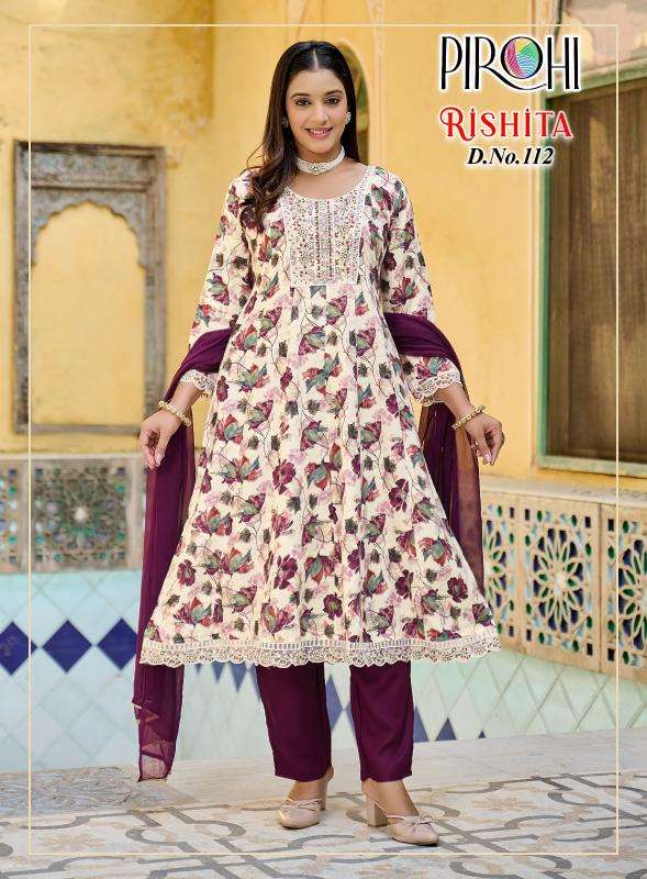 Pirohi rishita anarkali  Kurti manufacturers in Patan
