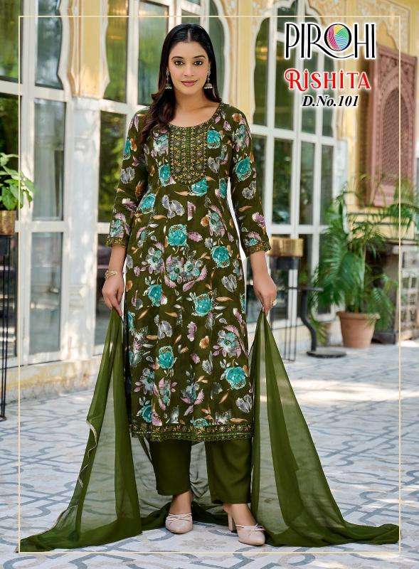 Pirohi rishita anarkali  Kurti manufacturers in Patan