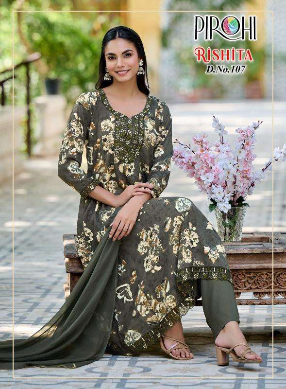 Pirohi rishita anarkali  Kurti manufacturers in Patan