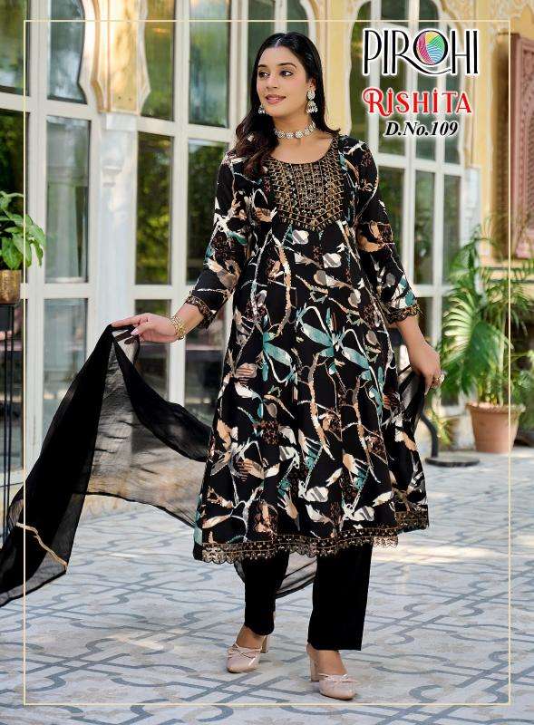 Pirohi rishita anarkali  Kurti manufacturers in Patan