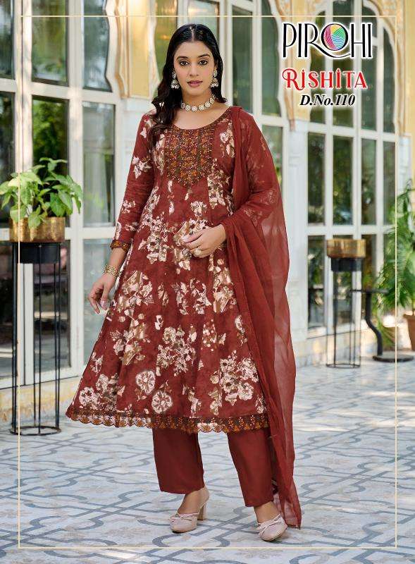 Pirohi rishita anarkali  Kurti manufacturers in Patan