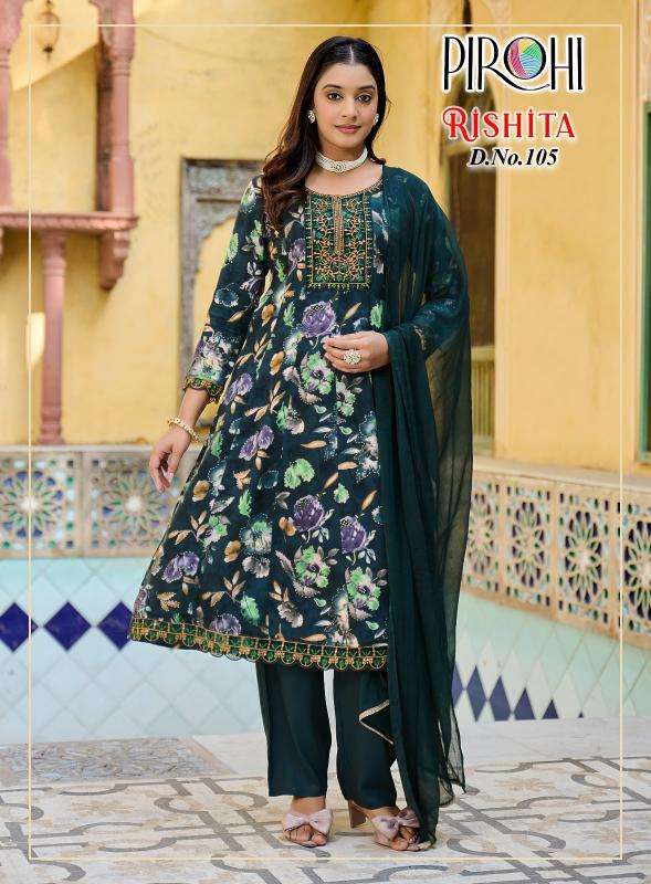 Pirohi rishita anarkali  Kurti manufacturers in Patan