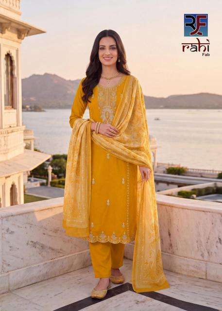 Rahi fab ruhani vol 1 Wholesale dress material suppliers in Navsari