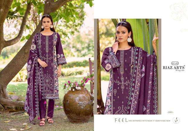 Riaz arts bin saeed vol 17 wholesale dress material suppliers