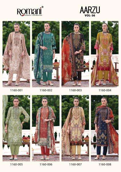 Romani aarzu vol 36 Dress material suppliers in Rajkot