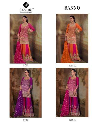 Sayuri banno Designer salwar suits wholesale