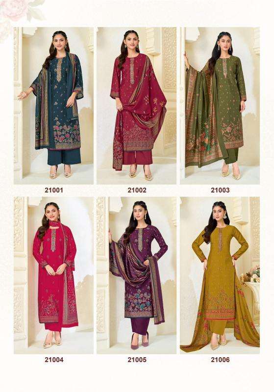 Suryajyoti pushpa vol 21 Designer dress material in Navsari