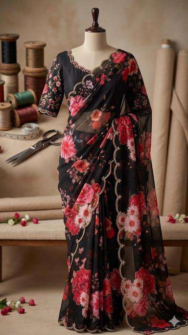 Svara guldasta Designer saree wholesale in Porbandar