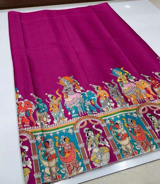 Svara kalamkari  Bhavnagar textile market